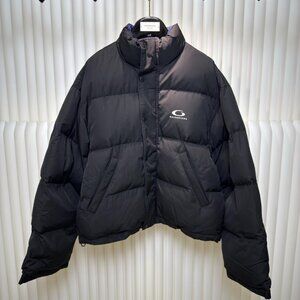 Balenciaga Parisian-Style Embroidered Down Jacket